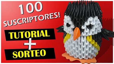 Ping Ino En Origami D D Origami Penguin Sorteo Youtube