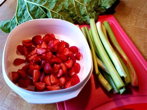 Erdbeer Rhabarber Konfitüre Rezept mit Bild kochbar de