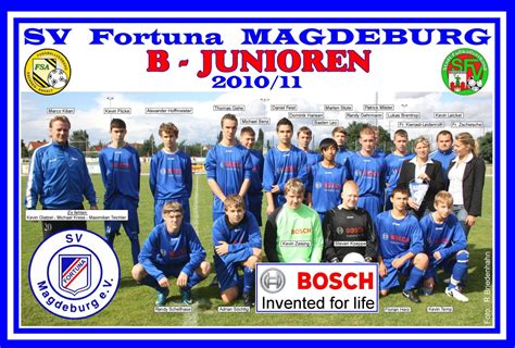 Chronik B Junioren SV Fortuna Magdeburg E V