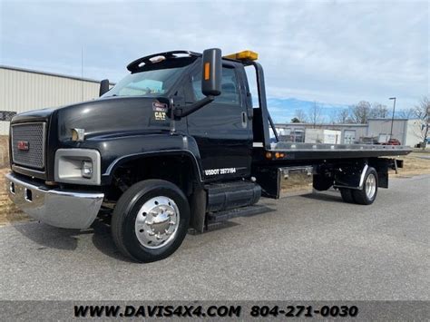 2006 Gmc C6500 Kodiaktopkick Rollback Tow Truck Two Car Carrier Diesel