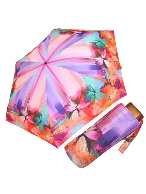 Зонт Ame Yoke Umbrella (Japan), 5 сложений, розовый, светло-розовый ...