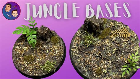 40k Jungle Bases Youtube