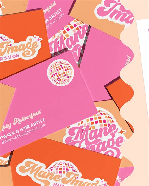 Main Image Hair Salon Brand Identity Behance