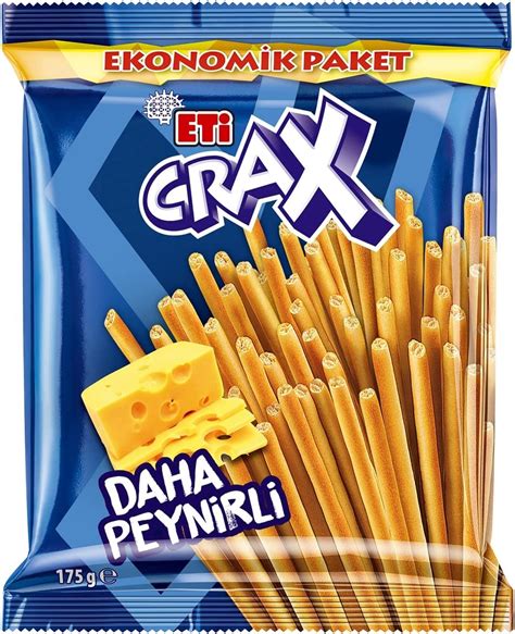 Eti Crax Peynirli Çubuk Kraker 175 g Amazon tr