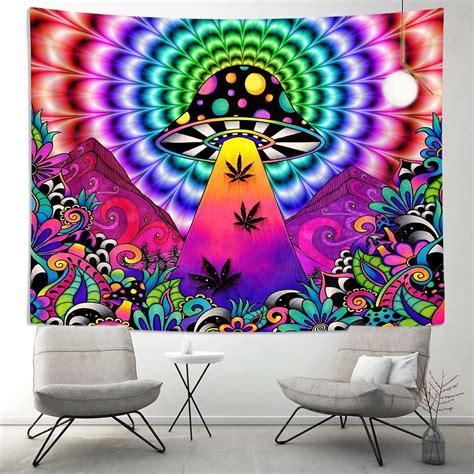 Psychedelic Trippy Flowers