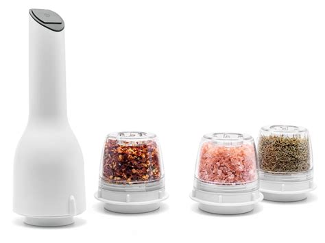 This Electric Spice Grinder Uses Interchangeable Pods