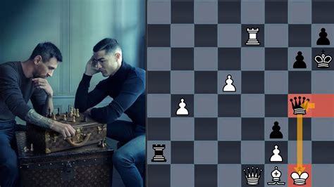 MESSI VS RONALDO IN CHESS!!! – Which Game is shown on the Louis Vuitton Suitcase? - Chess Chest