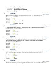 Unit Ii Assessment Docx Attempt Score Time Elapsed Instructions