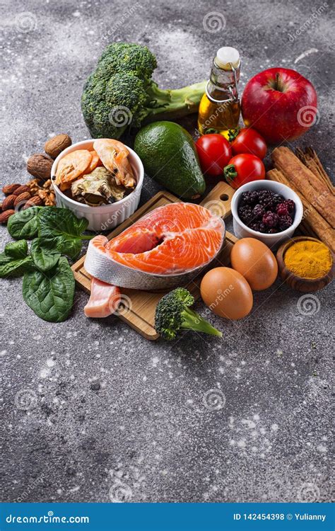 Alimento Para O C Rebro E A Boa Mem Ria Foto De Stock Imagem De