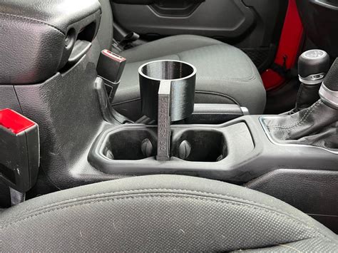 3rd Cup Holder For Jeep Jl Wrangler And Gladiator 2018 To Etsy