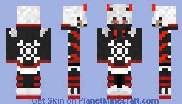 Demon (Red Style) Minecraft Skin