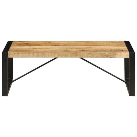 Table Basse En Bois De Manguier Massif Aramox X X Cm Laqu