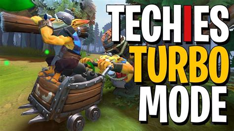 Techies Turbo Mode DotA 2 YouTube