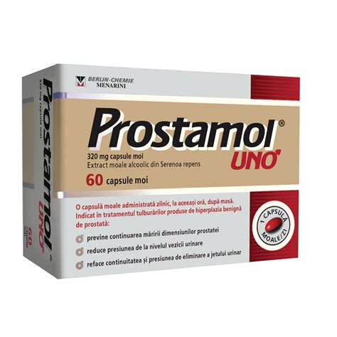 Prospect Prostamol Uno Mg Capsule Berlin Chemie A Farmacia