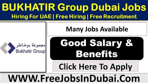 Bukhatir Group Careers Jobs Vacancies Available Now In Uae