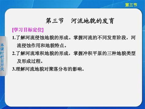 【步步高学案导学设计】2013 2014学年高中地理人教版 必修1第四章 第三节 河流地貌的发育word文档在线阅读与下载无忧文档