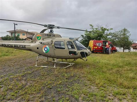 Criança de 2 anos sofre múltiplas fraturas após cair de escada no Norte