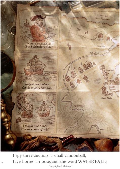 I Spy Treasure Hunt Book Answers Page 12 13