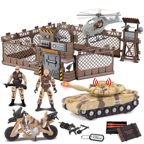 Joyin Desert Military Base Toy Set Including Military Base Military