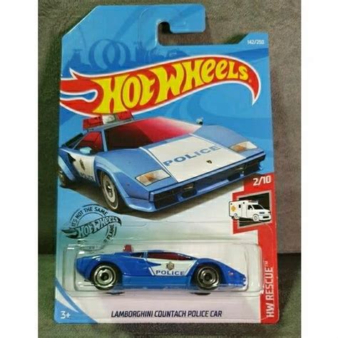 Miniatura Hot Wheels Lamborghini Countach Shopee Brasil