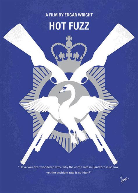 Hot Fuzz Minimalist Poster
