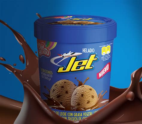 Medio Litro De Helado Jet Chocolates Jet