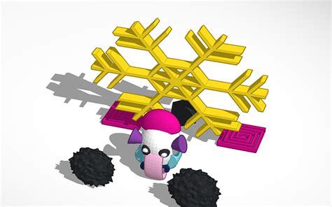 3d Design Deformed Squidward Playground Tinkercad