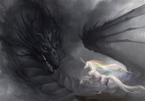 Unicorns Vs Dragons