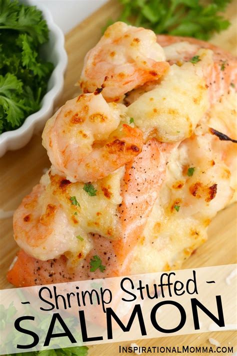 Easy Delicious Shrimp Stuffed Salmon Recipe Fish Dinner Recipes