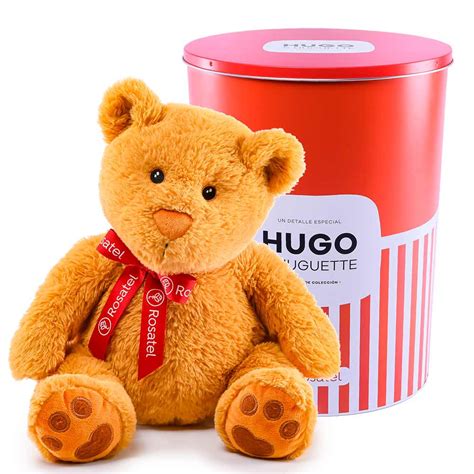 Florer As Peluches Grandes Hugo Con Lazo Rojo Rosatel Lima