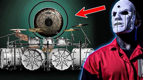 Veja Em Detalhes A Bateria De Bumbos De Eloy No Slipknot Youtube