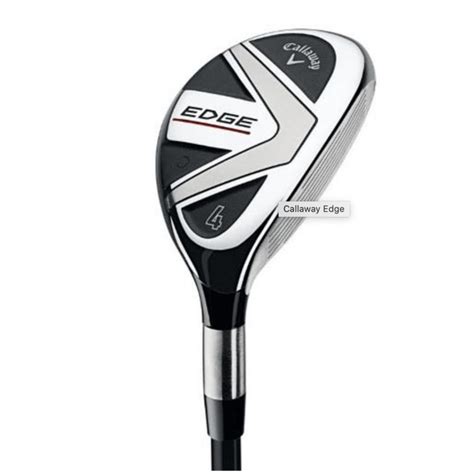 CALLAWAY EDGE RESCUE/HYBRID 4h 22° GRAPHITE REGULAR - Callaway - Rescue ...