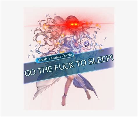 Adrift Female Corrin Telling You To Go The Fuck To Fire Emblem Heroes Adrift Corrin PNG Image