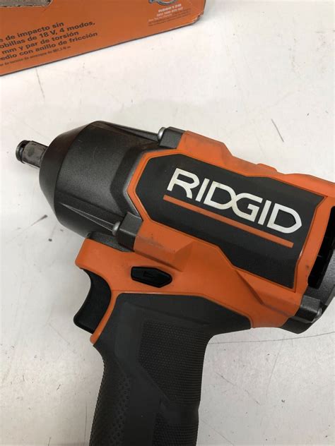 Ridgid 18V Brushless Cordless 4 Mode 1 2 In Mid Torque Impact Wrench