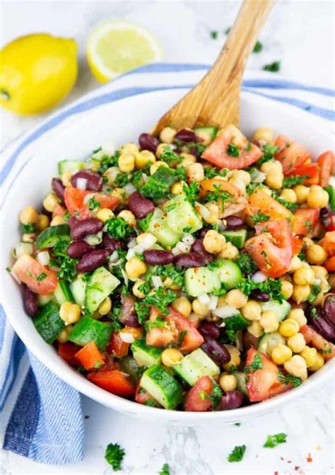 Vegan Chickpea Salad Vegan Heaven