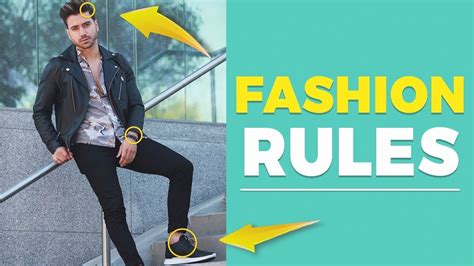 7 Men S Fashion Rules Every Guy Should Follow For Beginners Alex Costa Youtube