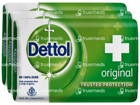 Dettol Soap 125 Gm Pack Of 3 Uses Side Effects Dosage Price Truemeds