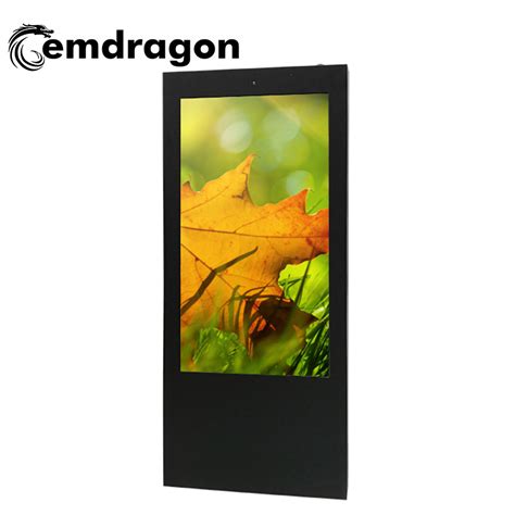 Android Touch Screen Pc Air Cooled Vertical Screen Floor Outdoor