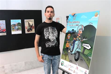 El Vespa Club Lucena Expone Los Carteles Presentados Al Concurso De La