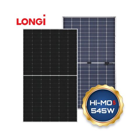 Longi Solar Panels Half Cells W W W W Bifacial Solar Panel