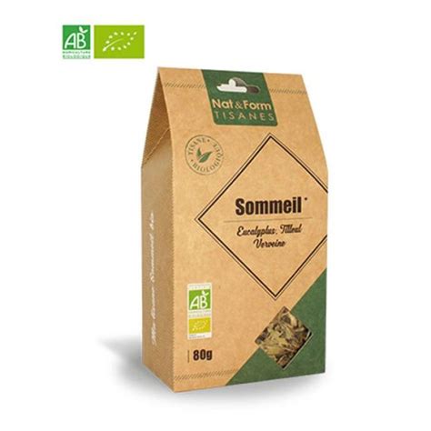 NAT FORM TISANE SOMMEIL BIO 80G