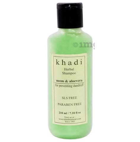 Khadi Herbal Neem Aloevera Sls Sulfate Paraben Free Shampoo Buy