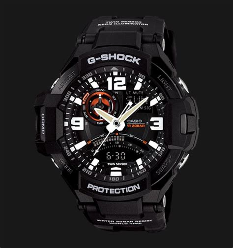 Casio G Shock Gravitymaster Ga Adr G Aviation Twin Sensor Digital