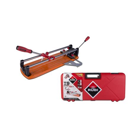 Rubi Coupeuse Manuelle Ts Max Orange Coupe L Cm Avec Valise Rubi