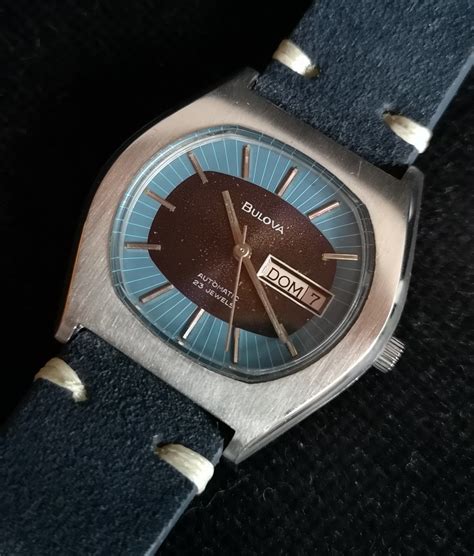 Erledigt Bulova Clipper Aq 7211 Automatic Vintage 11aoacb Von 1972