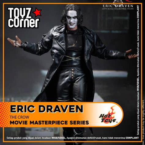 Jual Toyz Corner Hot Toys MMS 210 MMS210 The Crow Eric Draven Shopee Indonesia