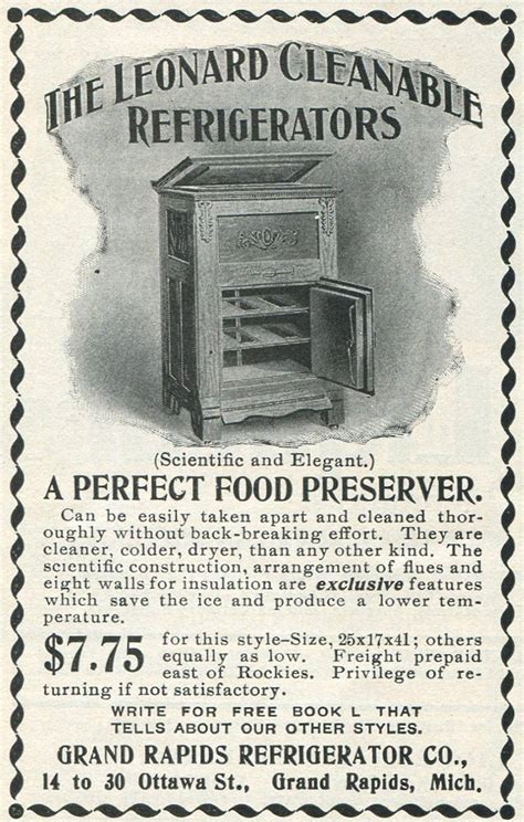 A Century Of Cool Exploring Vintage Refrigerator Ads From The 1900s To