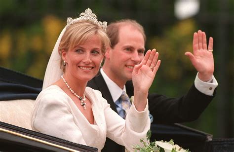 Mariage Royal Le Prince Edward Et La Princesse Sophie De Wessex Le Couple Discret De La