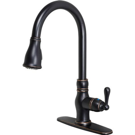 Ultra Faucets Uf14105 Oil Rubbed Bronze Finish Single Handle Kitchen