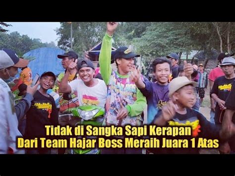 Sapi Sang Peraih Juara 1 Bagian Atas Kerapan Sapi 2021 Murtajih YouTube